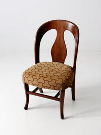 antique railroad chair