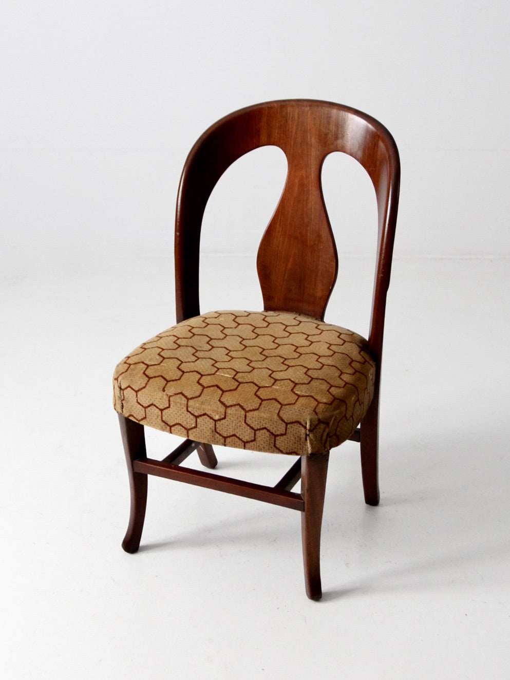 antique railroad chair