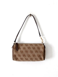 vintage Dooney & Bourke signature DB barrel mini bag