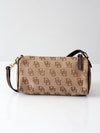 vintage Dooney & Bourke signature DB barrel mini bag
