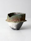 vintage studio pottery vase