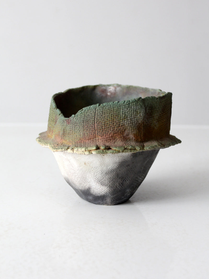 vintage studio pottery vase