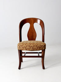 antique railroad chair