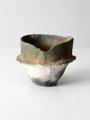 vintage studio pottery vase