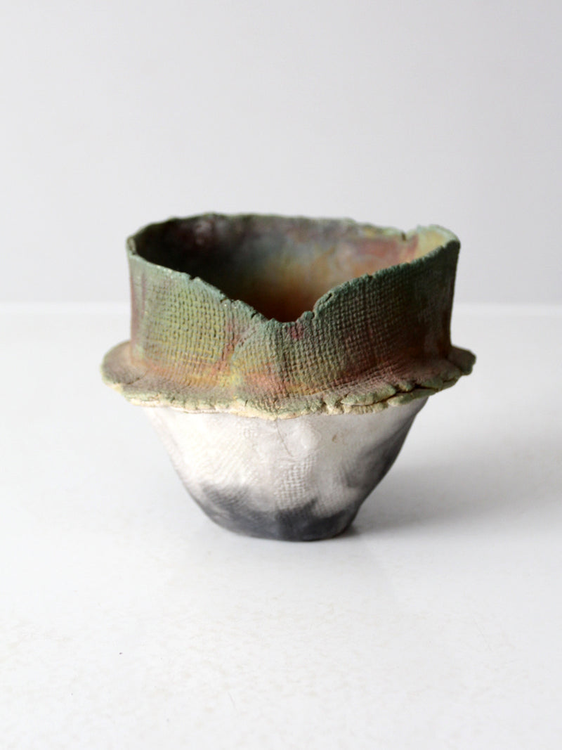 vintage studio pottery vase