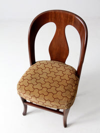 antique railroad chair