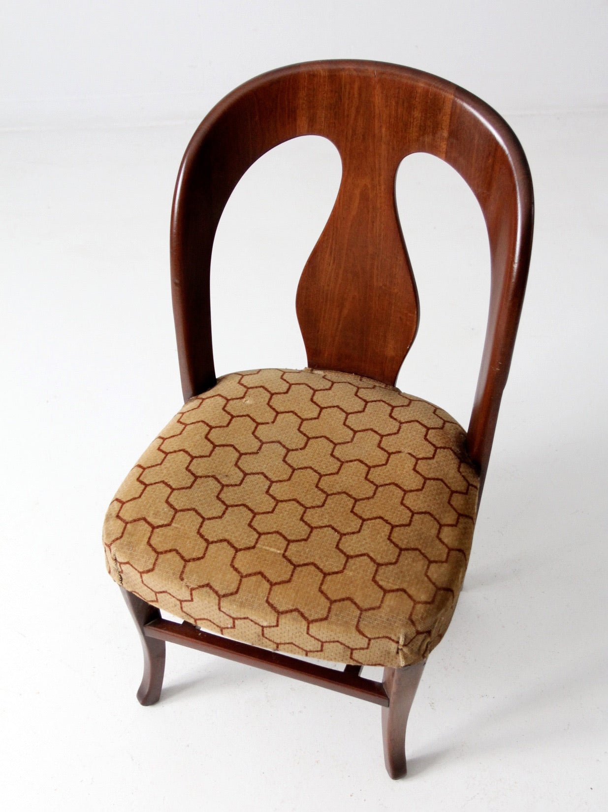 antique railroad chair