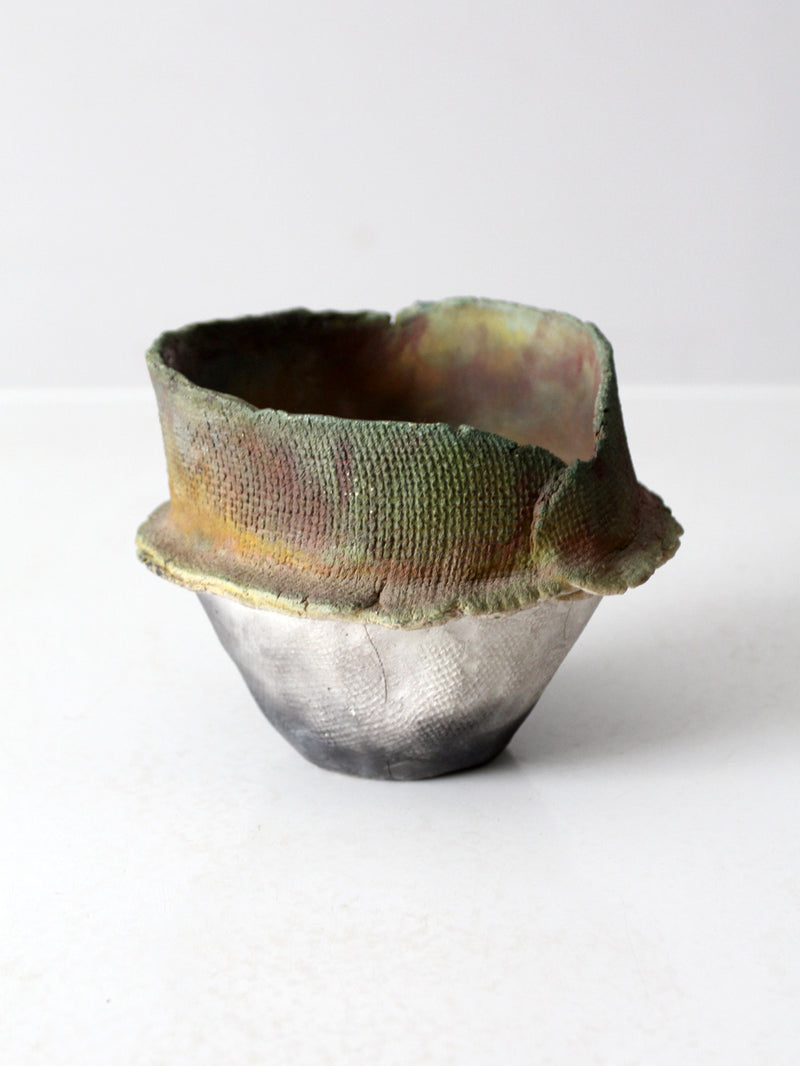 vintage studio pottery vase