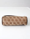 vintage Dooney & Bourke signature DB barrel mini bag