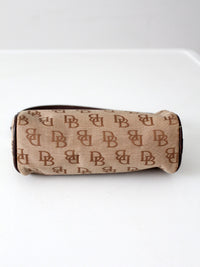 vintage Dooney & Bourke signature DB barrel mini bag