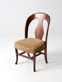 antique railroad chair