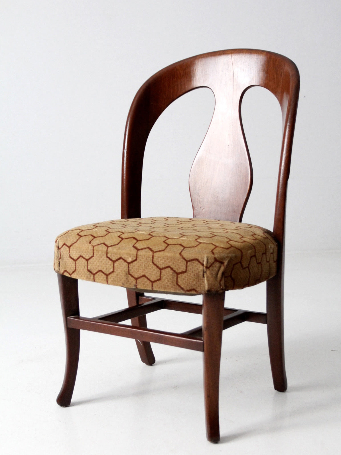 antique railroad chair