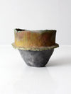 vintage studio pottery vase