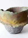 vintage studio pottery vase