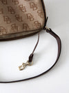 vintage Dooney & Bourke signature DB barrel mini bag