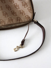 vintage Dooney & Bourke signature DB barrel mini bag