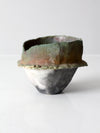 vintage studio pottery vase