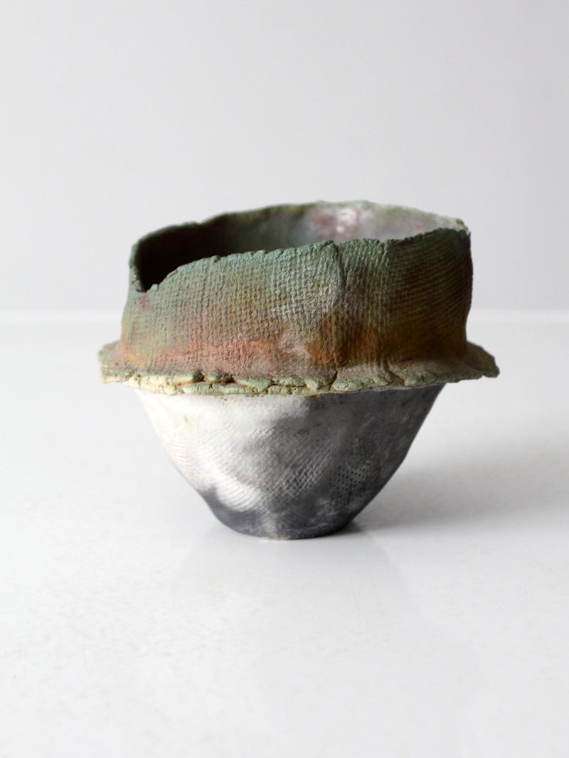 vintage studio pottery vase
