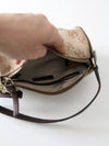 vintage Dooney & Bourke signature DB barrel mini bag