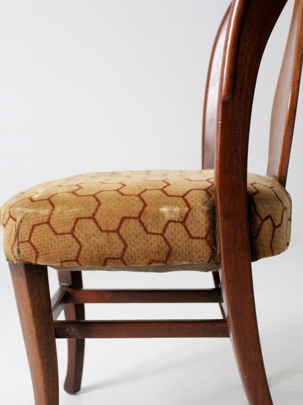 antique railroad chair