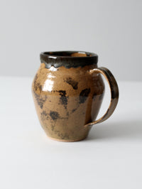vintage studio pottery pitcher