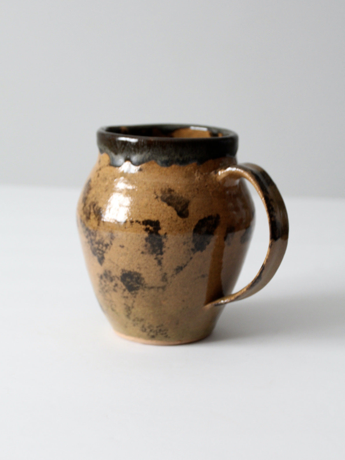 vintage studio pottery pitcher