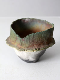 vintage studio pottery vase