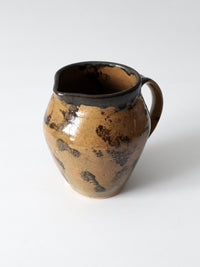 vintage studio pottery pitcher
