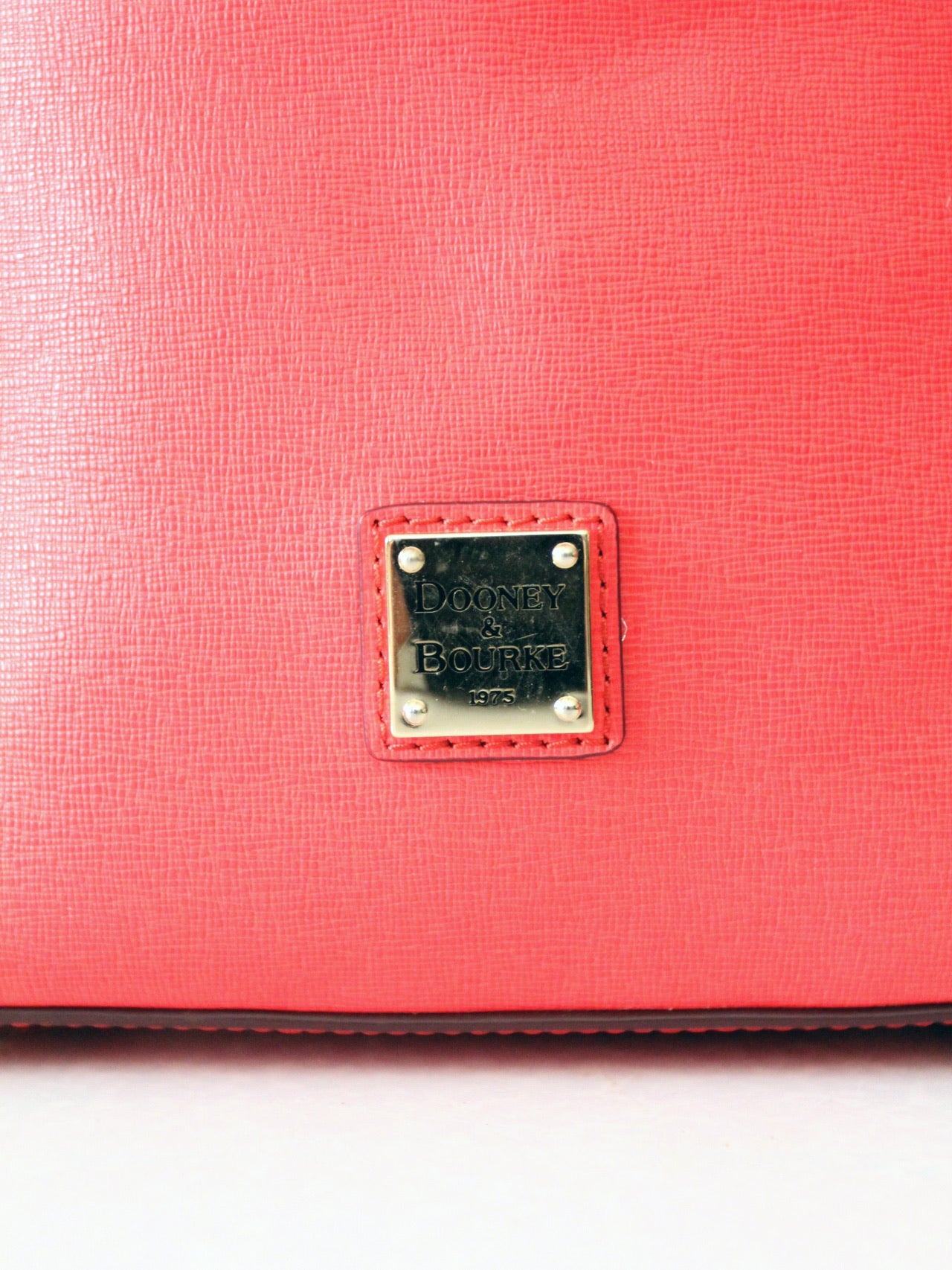 Dooney & Bourke Saffiano drawstring bag