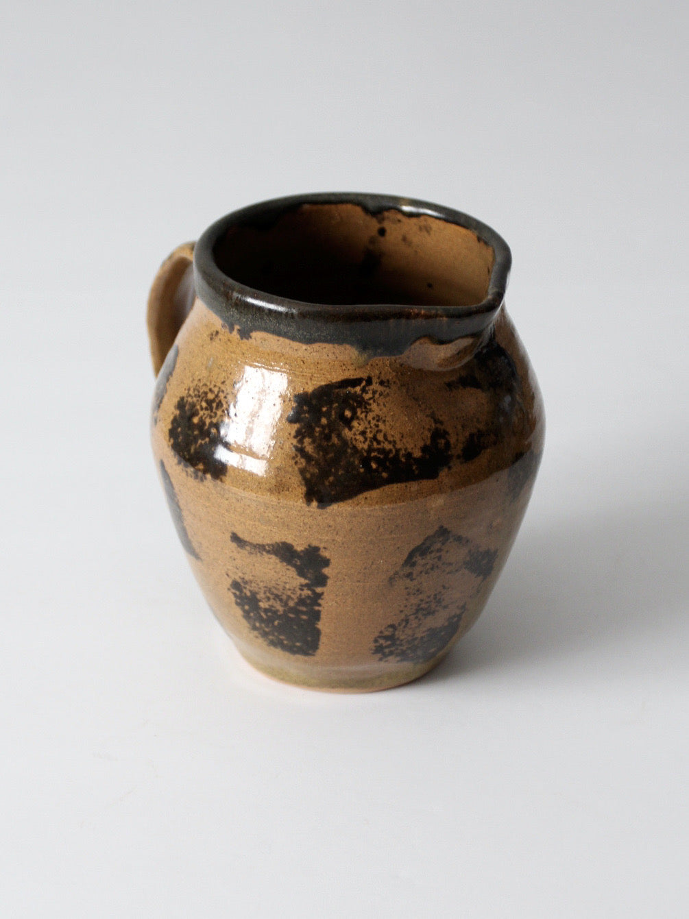 vintage studio pottery pitcher