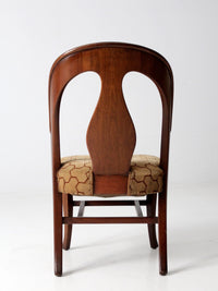 antique railroad chair