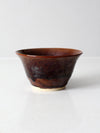 vintage studio pottery bowl