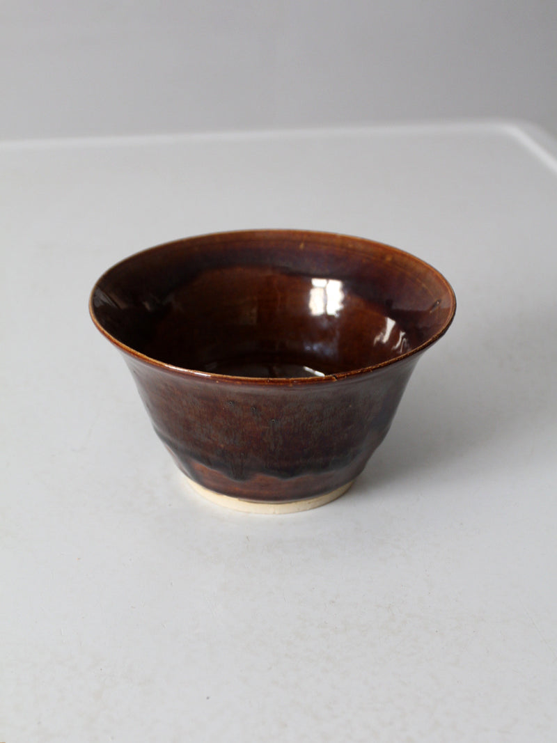 vintage studio pottery bowl