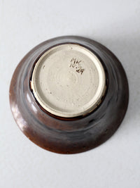 vintage studio pottery bowl