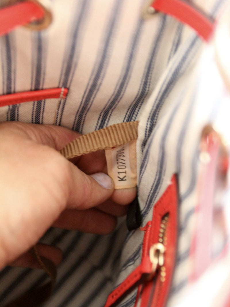 Dooney & Bourke Saffiano drawstring bag