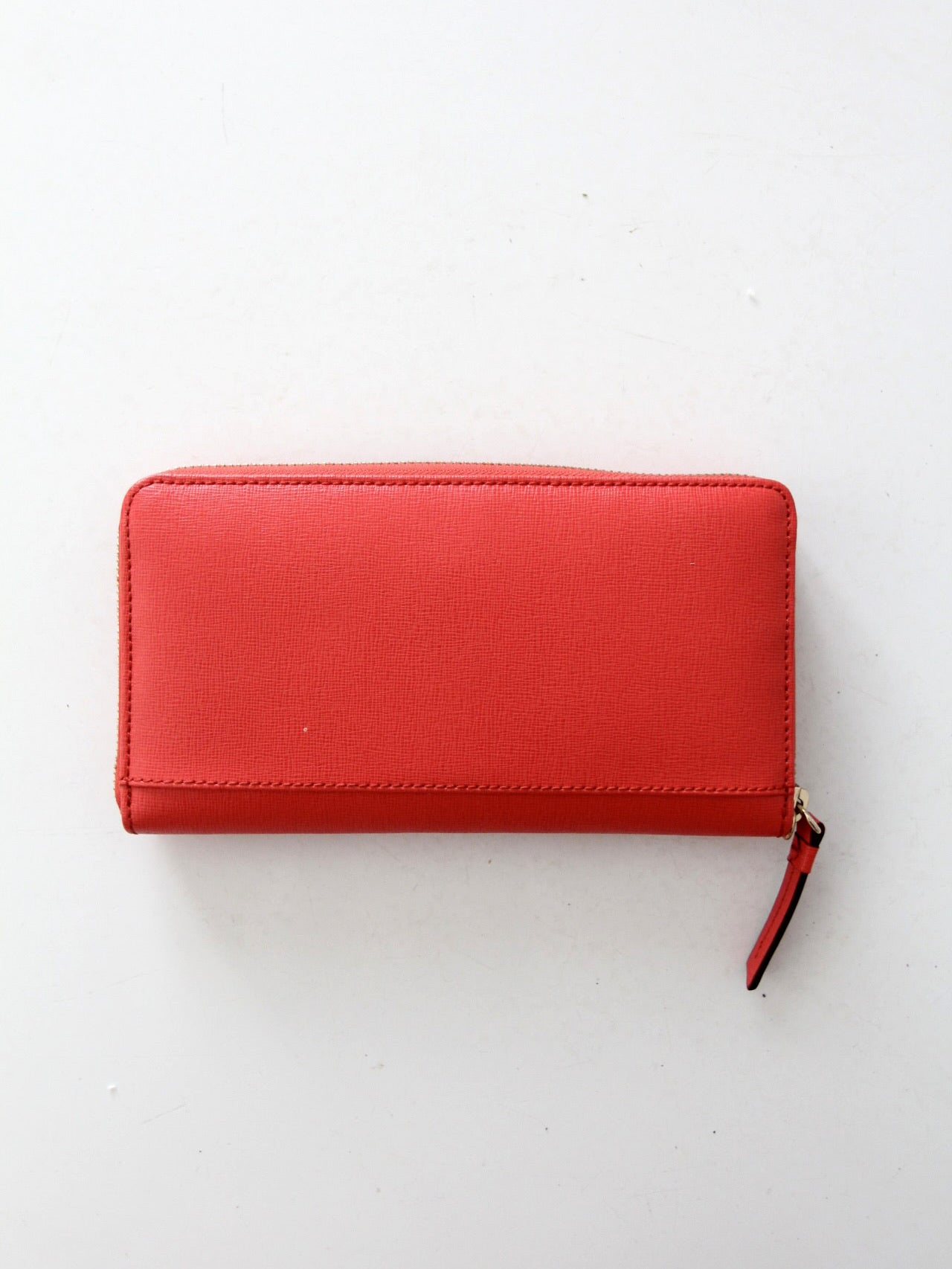 Dooney & Bourke Saffiano red leather wallet