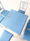 vintage Leg-O-Matic folding table and chair set