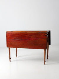 antique 19th century drop leaf table