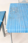vintage Leg-O-Matic folding table and chair set