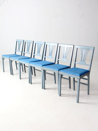 vintage Leg-O-Matic folding table and chair set