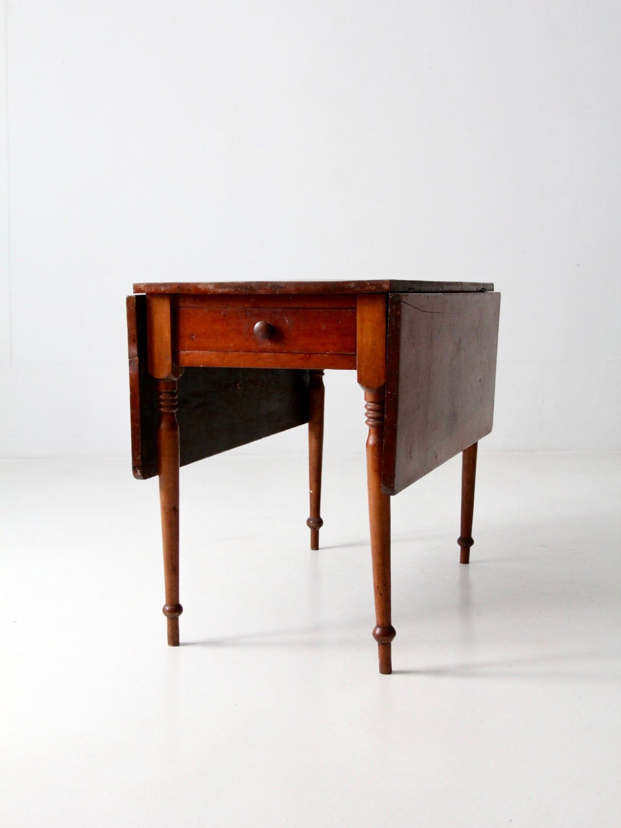 antique 19th century drop leaf table