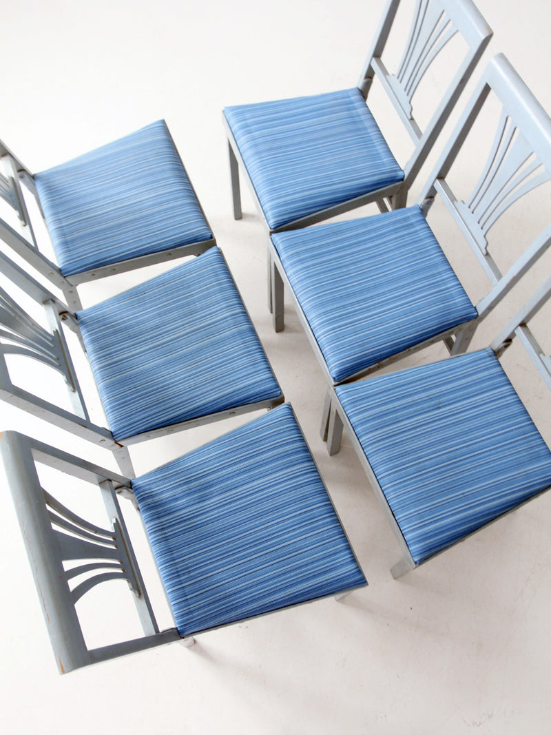 vintage Leg-O-Matic folding table and chair set