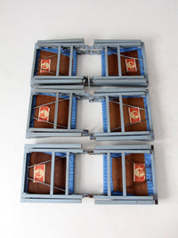 vintage Leg-O-Matic folding table and chair set