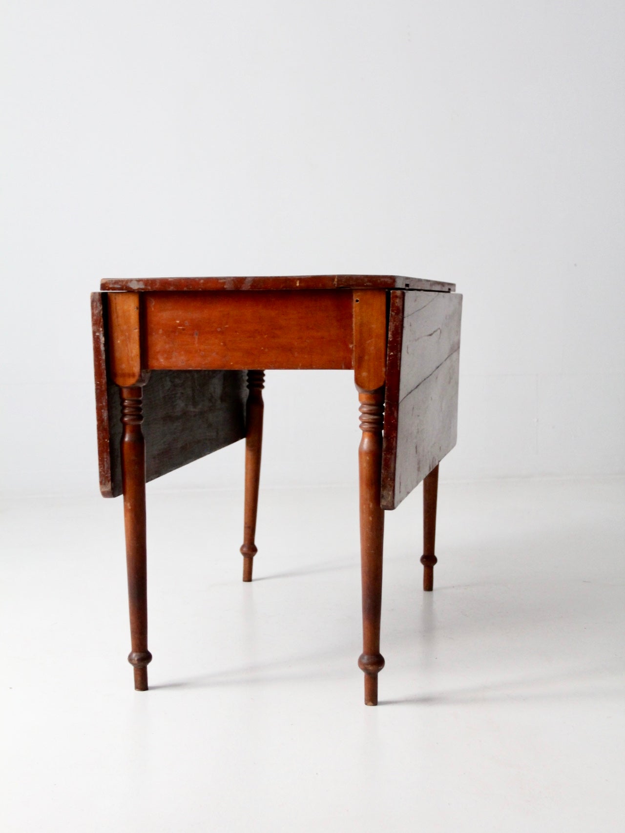antique 19th century drop leaf table