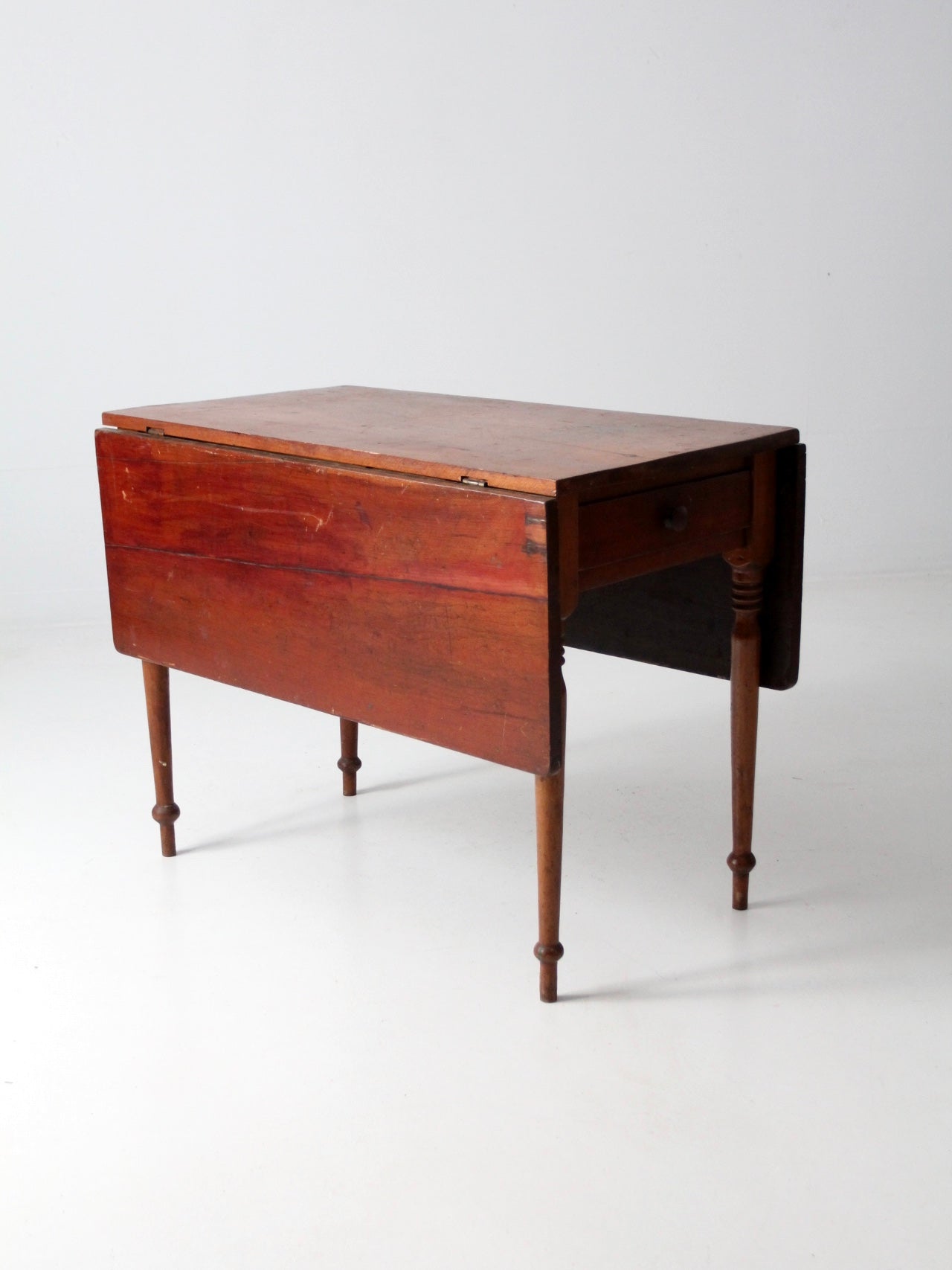 antique 19th century drop leaf table