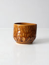 vintage studio pottery bowl with spout