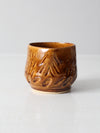 vintage studio pottery bowl with spout