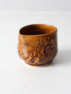 vintage studio pottery bowl with spout