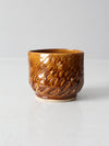 vintage studio pottery bowl with spout