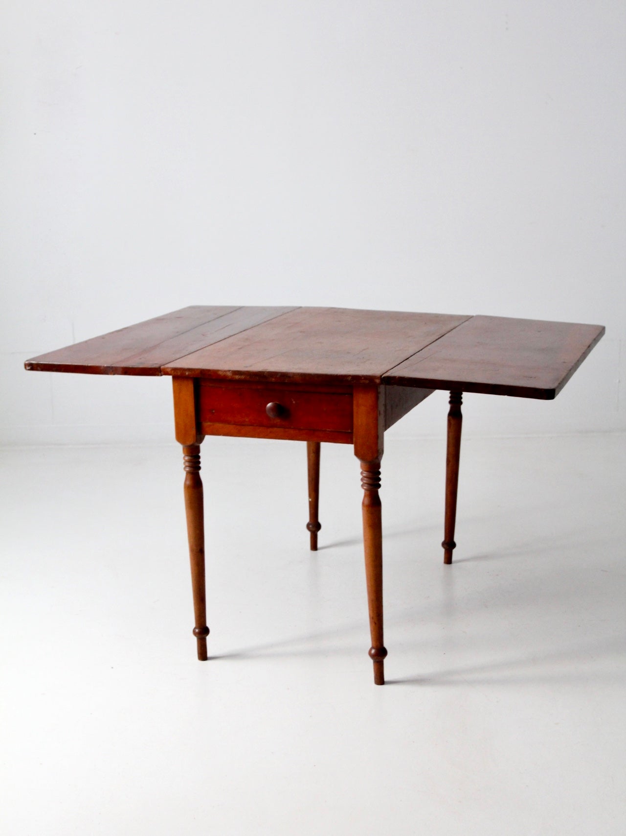 antique 19th century drop leaf table